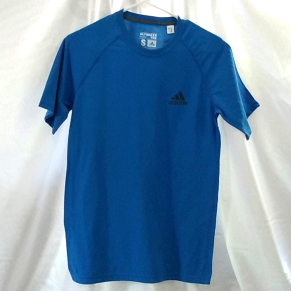 Adidas Ultimate Tee blue size small
